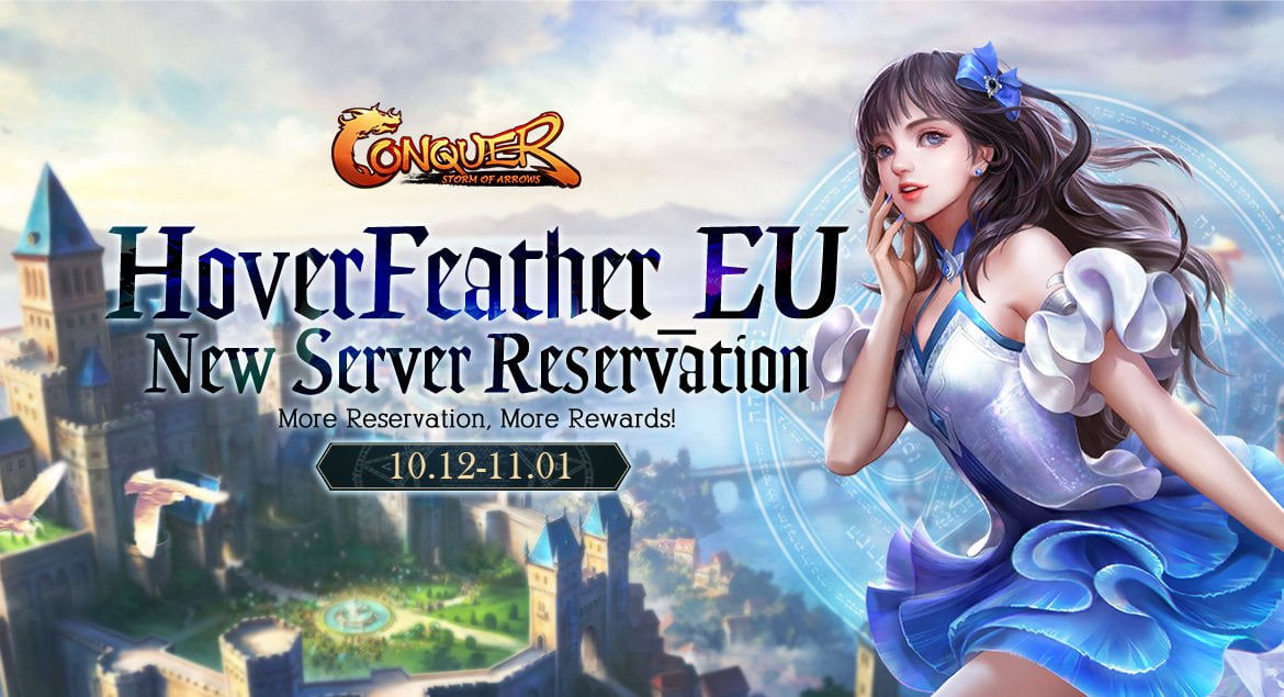 Conquer Online HoverFeather_EU New Server Reservation