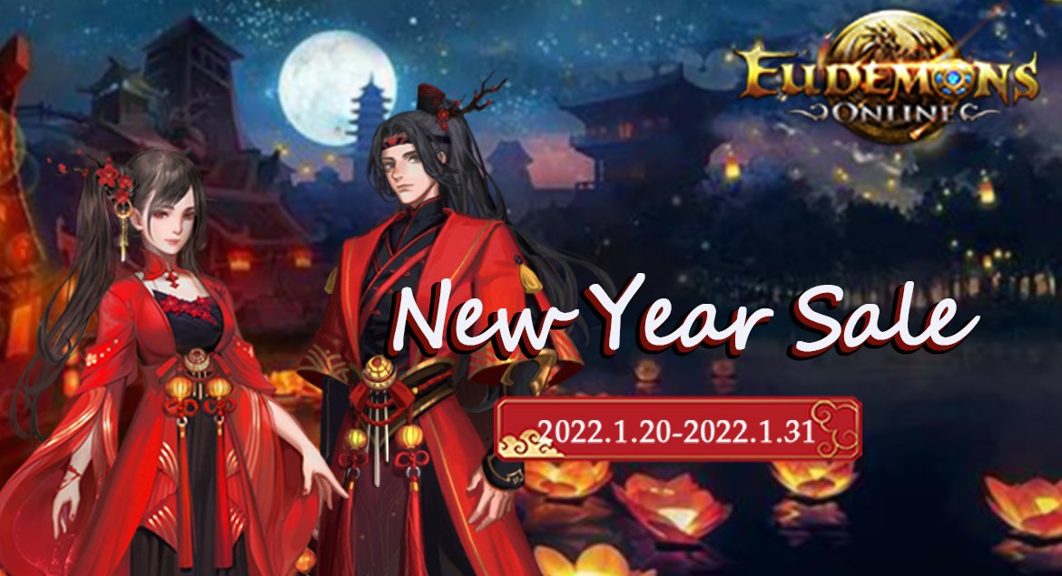 Eudemons Online New Year sale blog