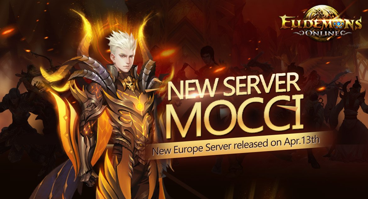 i, heroes! Good News! The newest Europe server, Mocci, will be opened on April 13th!
